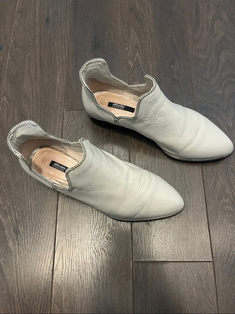 SENSO Cream Leather Ankle Booties, brand new, size 38 - Picture 2 of 10